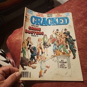 Cracked May 1985 No. 211 Special Crime Busters Issue